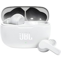 Audífonos Bluetooth JBL Wave 200 TWS Pure bass Blanco