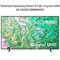 TV SAMSUNG 50" 4K UHD SMART CRYSTAL 50CU8000