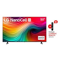 Televisor LG Smart TV 50" LED Nanocell 4K 50NANO80TSA (2024)