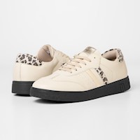 Zapatillas  Mujer Squeeze Beige Modenna