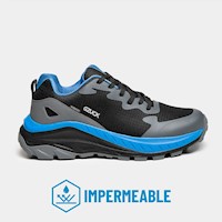 Zapatillas  Hombre Gzuck Black/Cyan  Aguan