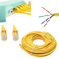 Cable De Red Utp Cat 6 Nuevo Sellado Testeado Rj45 15 Metros