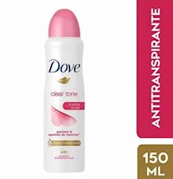 DOVE DEO AER 87G/150ML CLEAR TONE