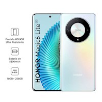 Celular Honor Magic6 Lite 5G 8GB 256GB Titanium Silver