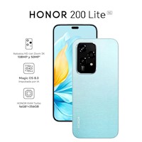 Celular Honor 200 Lite 256GB 8GB 6" Starry Blue