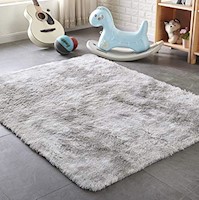 Alfombras peludas, suaves y cómodas para dormitorios