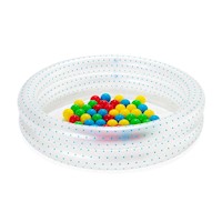 Piscina 2 anillos con 50 pelotas 91x20cm (73L) - Bestway