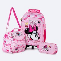 Mochila Niña Pionier Rosa Jazmyn-Disney