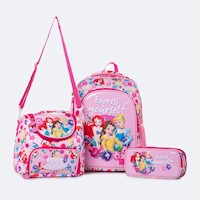 Mochila Niña Pionier Pink Vaneza-Disney