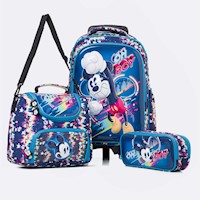 Mochila Niño Pionier Azul Joshep-Disney