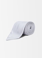 Corbata Hombre Norton Gris Plata Render