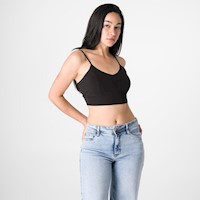 Brasier Mujer Squeeze Negro Loys