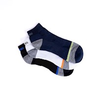 MEDIAS PIONIER PARA HOMBRE - WHITE/BLUE/BLACK
