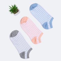 Medias Mujer Pionier Plomo/Blue/Melon Ariadnah