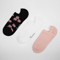 Medias Mujer Squeeze Rosa/Blanco/Negro  Shiomi