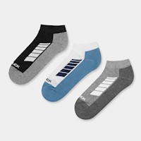 Medias Hombre Gzuck White/Black/Melange Larus