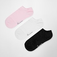 Medias Mujer Squeeze Negro/Blanco/Rosado  Salhy