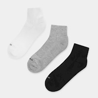 Medias Hombre Gzuck White/Melange/Black Koven