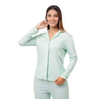 Camisones Mujer Pionier Verde/Blanco Presly C