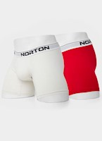 Boxer Hombre Norton Rojo/Ivory Galagher