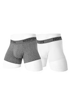 Boxer Hombre Norton Melange Blanco  Merloss