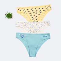 Trusas Mujer Pionier Aqua/Milk E./Amarillo E. Sunn-Disney