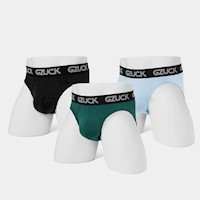 Trusas Hombre Gzuck Black/Bottle/Glacial Laky Urban Brief