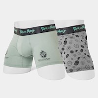Boxer Hombre Gzuck Melange/Ice Green Wueit-R&M