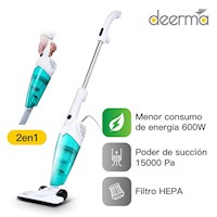 Aspiradora Multifuncional 2 en 1 - DX118C | Celeste | Filtro Incluido