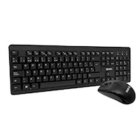 Teclado y Mouse Teros TE4061N USB Inalámbrico