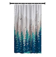 Cortinas de Baño Cortinas de ducha con ganchos 47X64 pulgada