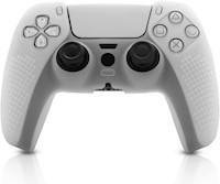 Case Funda Protectora Silicona Mando Control PS5 DualSense Transparente
