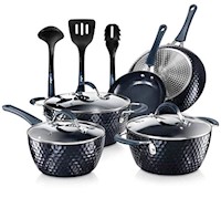 Juegos de Ollas de cocina  de 11 piezas NUTRICHEF NCCW11DS