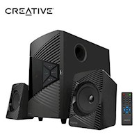 PARLANTE CREATIVE E2500 2.1 30W/60W BT/ FM/ USB NEGRO