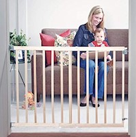 Puertas y Barandas Reja para escalera Bronceado blanca