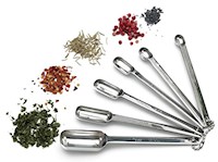 Cucharas medidoras de especias de acero inoxidable