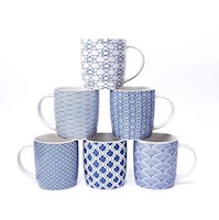 Mugs,Juego de 6 tazas de café