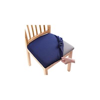 Fundas de asiento elásticas de tela jacquard para sillas