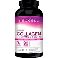 Neocell Súper Colágeno Type 1 & 3 + C, 270 Tabletas