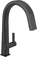 Grifo negro con rociador extraíble 9193-BL-DST DELTA FAUCET