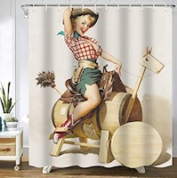 Cortinas de Baño cortinas de ducha con ganchos 72x72"