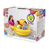 Piscina Inflable de León Bestway incluye 50 pelotas