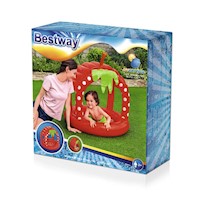 Bestway Piscina Inflable de Fresita con Techo