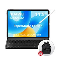 Tablet HUAWEI Matepad 11.5 PaperMatte Edition 8GB + 256GB + Keyboard + Lapiz + Mochila