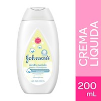 JOHNSON'S® Baby Crema Líquida Recién Nacido x 200ml