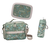 Set Bentgo Lonchera, Porta Lonchera y Tomatodo - Dino Fosiles