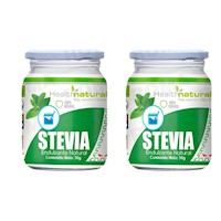PACK 2 STEVIA EN POLVO 50G HEALTHNATURAL