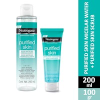 PACK- 1 N. Purified Skin Micelar Water 200ml +1 N. Purified Skin Scrub 100 grs