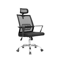 Silla Lyn Presidente Negro Ofideas