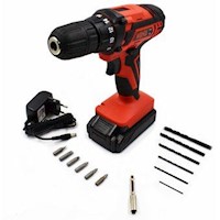 Taladro Atornillador Inalámbrico 12v Ion Litio Wf0008 Wolfox